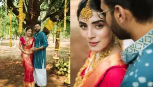 'Anupamaa' Fame Adrija Roy Gets Engaged To Vignuesh Iyer, Drops First Glimpses From The Ceremony