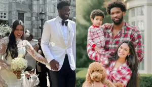 76ers' Joel Embiid's Love Story With Wife, Anne De Paula As The NBA Star Takes On LA Lakers