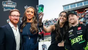 What Is The Age Gap Between Tyler Reddick Winner Of 23 XI Racing And His Wife Alexa DeLeon?