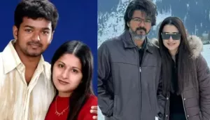Thalapathy Vijay's Affair With Trisha Krishnan True? Wife Accused Him Of Affair With An Actress