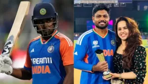 'Bow Your Head', Sanju Samson's Wife, Charulatha Remesh Hit Back At Trolls Ahead Of T20 WC 2026