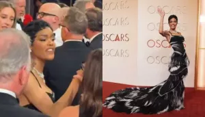 Teyana Taylor Confronts Security Guard As He 'Touched Her', Video Shows Her Saying, 'He Shoved Me'