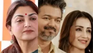 Khushbu Sundar Supports Trisha Krishnan Amid Affair Buzz With Vijay Thalapathy, 'She's Dignified..'