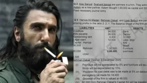 Dhurandhar's Hamza Ali Mazari And Rehman Dakait Feature In Accounts Exam Paper, Fans React