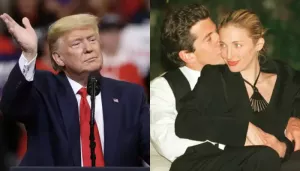 Donald Trump Reveals JKF Jr. And Carolyn Bessette Used To 'Fight A Lot' And Then Kiss 'Wildly'