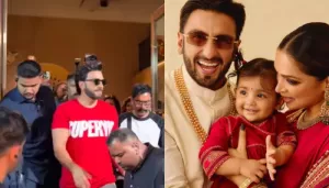 Ranveer Singh Makes FIRST Appearance Post Deepika's 2nd Pregnancy Reveal, Fans Say, 'Badhai'