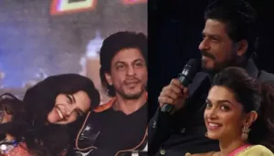 Shah Rukh Khan Helps Pregnant Deepika Padukone To Climb Stars On The Sets Of King, Clip Goes Viral