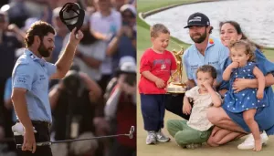 Cameron Young Wins Cadillac Championship, Considers Wife, Kelsey And Kids' Support His Greatest Gift