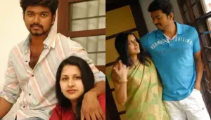 Vijay Thalapathy's Wife, Sangeetha's Unseen Pic In Sindoor Post Marriage Goes Viral Amid Divorce Row