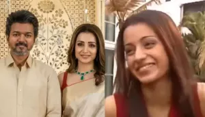 Trisha Krishnan's Old Clip Of Wanting To Be CM Of Tamil Nadu Surfaces Amid Vijay Thalapathy's Win