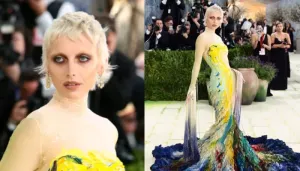 Emma Chamberlain's Met Gala 2026 Look Was Hand-Painted In 40 Hours And Dried For Four Days