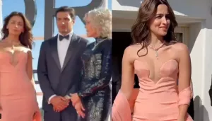 Cannes 2026, Alia Bhatt Wore Blush Pink Plunging Neck Gown With Stole, Jane Fonda Smitten By Her