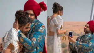 Karan Kundrra Proposes To Tejasswi Prakash On 'Desi Bling' 4 Yrs After Dating, Actress Left In Tears