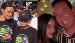 Kyle Busch's Widow Samantha Cries Inconsolably, Hugging Kids At Coca-Cola 600 During Final Tribute