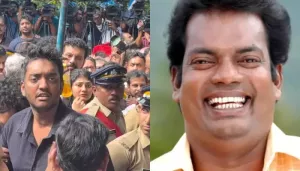 Salim Kumar's Son Blasts Media At His Father's Funeral, Asks Them To Step Back And Let Family Mourn