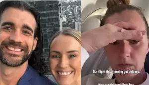 Jen Hamilton's Latest Flight Was Delayed, Talks About Claustrophobia, Staying Cool Amid Divorce Buzz