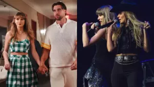 Taylor Swift Surprises Fans With A 'Love Story' Duet At Fiance, Travis' TEU Concert Ahead Of Wedding