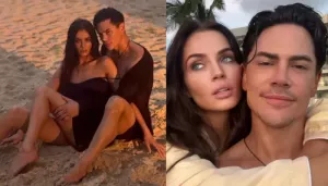 Tom Sandoval Seemingly Pushes GF's Dad Into Fire Pit, Footage Surfaces Amid Restraining Order Filing
