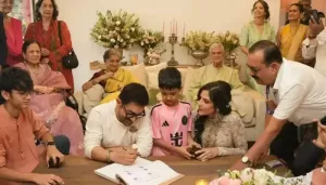 Aamir Khan, 61, And Gauri Spratt Are Officially Married, 7-Yr-Old Step-Son Stood With His Mother