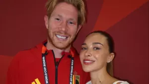 Meet Kevin De Bruyne's Wife, Michele Lacroix, From Podcast Mic To Life As A Mother With Three Kids