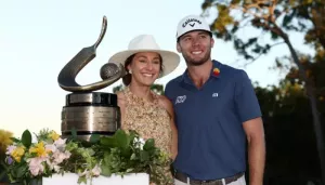 Who Is Sam Burns' Wife, Caroline Campbell? PGA Tour Star's First Valentine's Day Date And Mom Of Two