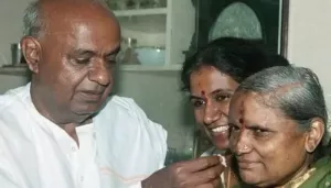 Who Was Former PM Deve Gowda's Wife Chennamma? Passes Away At 89, Survived An Acid Attack