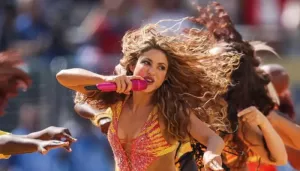 Shakira's Breathtaking FIFA World Cup 2026 Look Had Sunset Print, 200,000 Swarovski Crystals