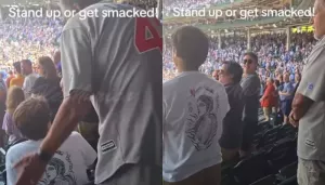 Young Chicago Cubs Fan Got Smacked By Elderly Person, Here's The Reason, Viral Video Sparks Debate