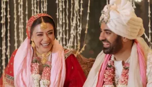 Aanchal Singh Gets Married In Her Mother's 'Choice Of Lehenga', Styles It With Temple Jewellery