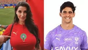 Nora Fatehi's Viral Clip With Alleged BF Yassine Bounou Surfaces Amid Dating Buzz With Moroccan Star
