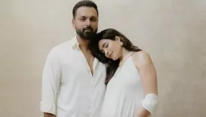 Karishma Tanna's Husband Varun Bangera Kisses Her Fully-Grown Baby Bump, Days Before Due Date