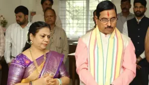 Meet Pralhad Joshi's Wife Jyoti And Kids As He Replaces Dharmendra Pradhan As Education Minister