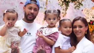 Neymar's Wife Bruna Shows Off Her Baby Bump As Couple Celebrates Daughter Mel's First Birthday