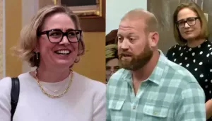 Kyrsten Sinema's Flirty Texts To Ex-Bodyguard Matthew Ammel Surfaces, Their Affair Timeline Revealed