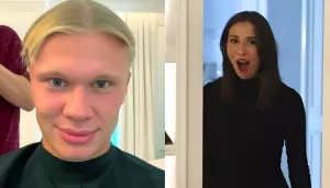 Erling Haaland's New Haircut Leaves GF Isabel Shocked, She Says 'I Will Cry' Post His Buzzcut Reveal