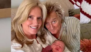 Rod Stewart's 26-Yr-Younger Wife Penny Says She Gave Her Breastmilk To Stepdaughter Kimberly's Baby