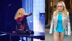 Madonna's Oops Moment In Sheer Dress, Before Recalling A Wardrobe Mishap That Exposed Her Underwear