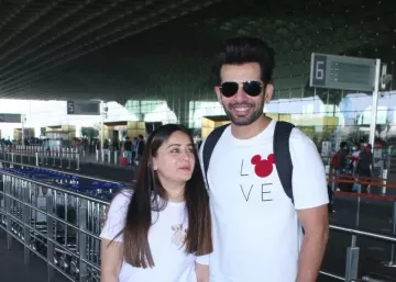 Jay Bhanushali and Mahhi Vij