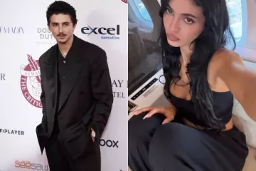 Kylie Jenner and Timothee Chalamet