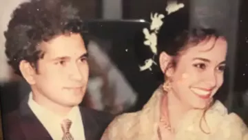 સચિન તેંડુલકર અને પત્ની અંજલિ