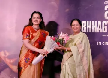 દિલ્હીના સીએમ રેખા ગુપ્તા અને કંગના રનૌત