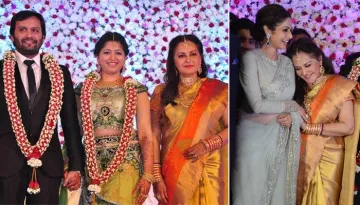 The Glitzy Wedding Reception Of Veteran Actress Jaya Prada's Son