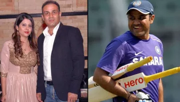 Virender Sehwag's Wife Trolls Him And Shows Everybody That Wives Are Always The 'Boss'