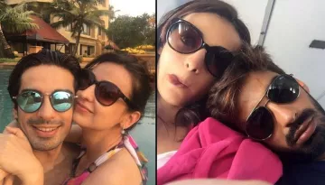 Lovelies Sanaya Irani And Mohit Sehgal Enjoying Their Vacation In Singapore To The Core
