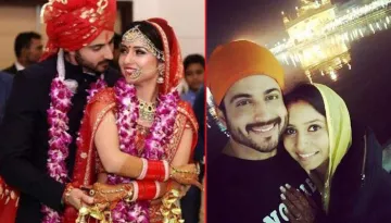 Newly-Weds Vinny And Dheeraj Went To The Golden Temple To Seek Blessings After Marriage