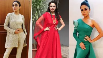 7 Most Stylish Looks Of TV Actress Amruta Khanvillkar