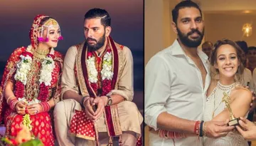 Yuvraj Singh And Hazel Keech's Delhi Sangeet Ceremony Is Filled With Elegance And Fun  