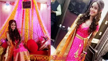 EXCLUSIVE: Sangeet And Mehendi Pictures Of TV Actress Dimple Jhangiani Are Hard To Miss