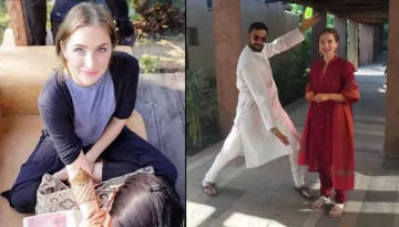 Exclusive Pictures Of Arunoday Singh And Lee Elton's Mehendi Celebrations