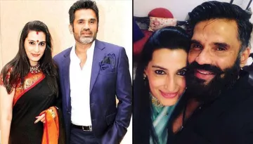 Suniel Shetty Is Celebrating His 25th Anniversary With Wife Mana In London
